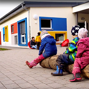 Außenansicht Kita Wiesenkinder Lorsch